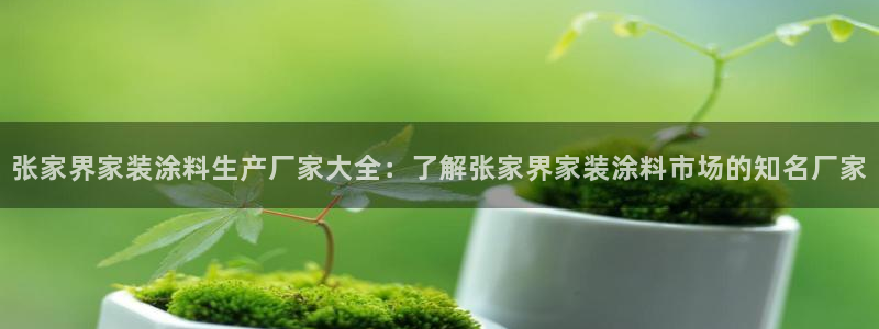 和记hj：张家界家装涂料生产厂家大全：了解张家界家装涂料市场的知名厂家