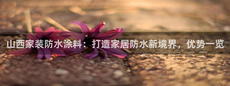 深圳和记科技有限公司：山西家装防水涂料：打造家居防水新境界，优势一览