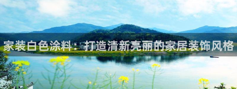 和记ag网址：家装白色涂料：打造清新亮丽的家居装饰风格