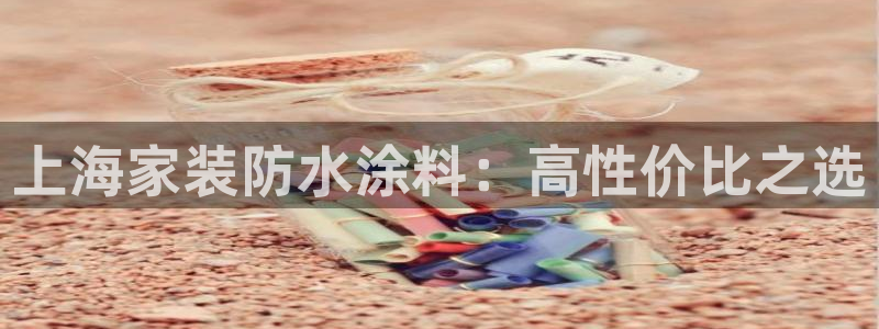 和记登陆：上海家装防水涂料：高性价比之选