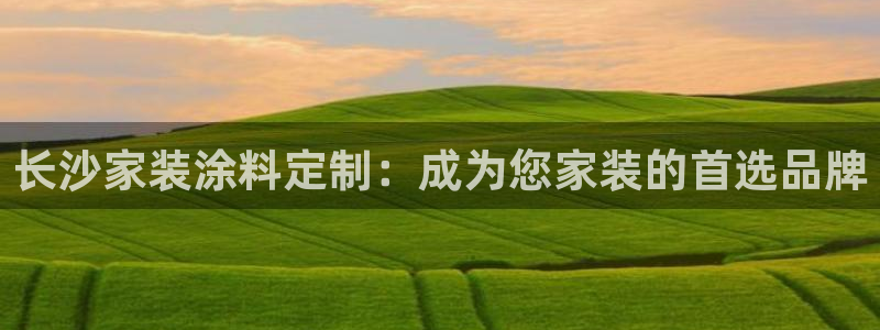 官方和记国际平台登录：长沙家装涂料定制：成为您家装的首选品牌
