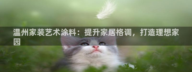 和记官方平台：温州家装艺术涂料：提升家居格调，打造理想家
园