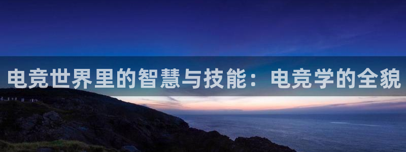 米兰电竞网站人口：电竞世界里的智慧与技能：电竞学的全貌